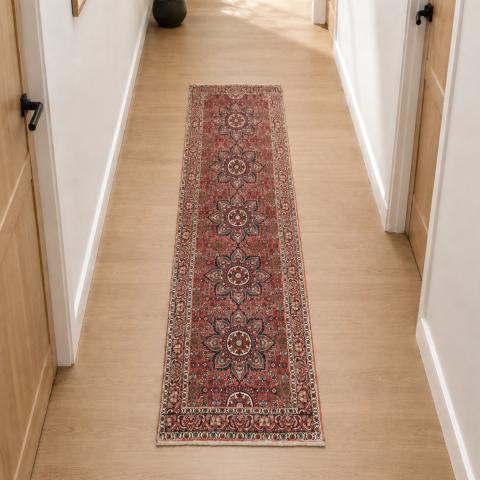 Tapis de couloir BIDJAR 2 Rouge