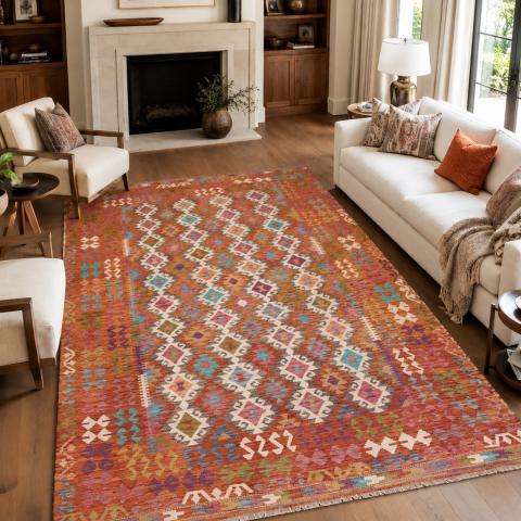 Tapis kilim KILIM 30 Multicolore