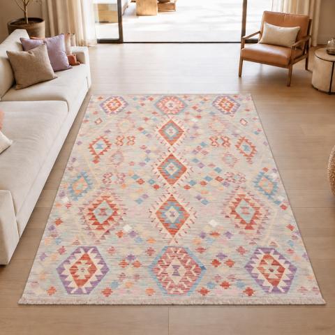 Tapis kilim KILIM 42 Multicolore