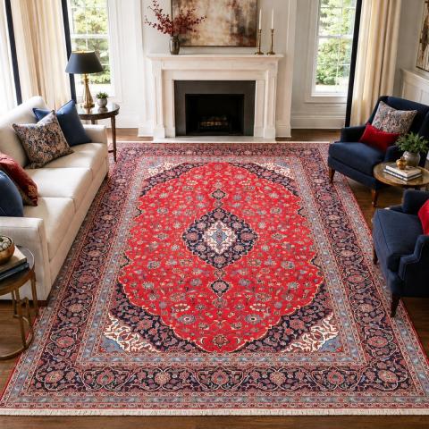 Tapis d'Orient ARDAKAN 5 Rouge
