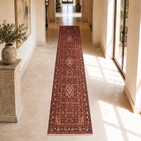 Tapis d'Orient HAMADAN 182 Bordeaux