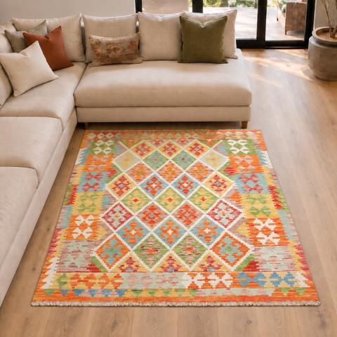 Tapis d'Orient KILIM 46 Multicolore