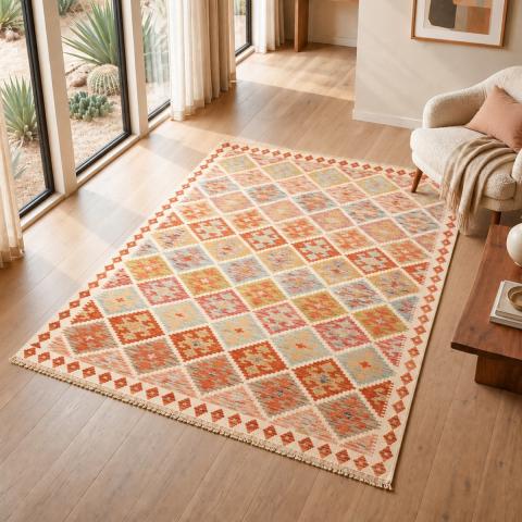 Tapis d'Orient KILIM 50 Multicolore