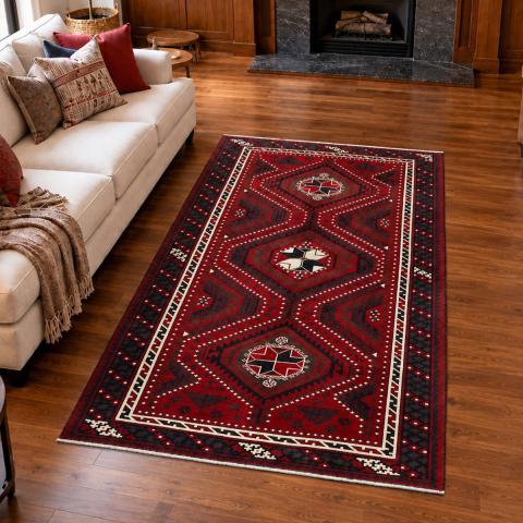 Tapis d'Orient LORI 5 Rouge