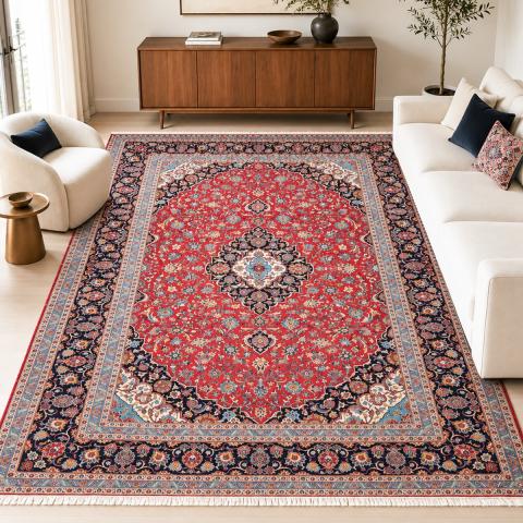 Tapis naturel ARDAKAN 8 Rouge