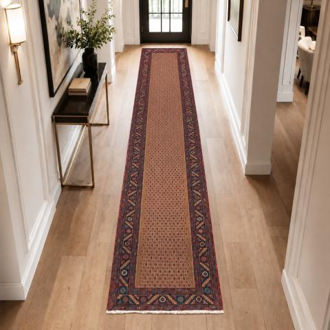 Tapis de couloir HAMADAN 183 Marron