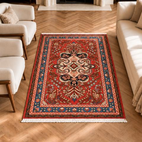 Tapis de chambre HAMADAN 36 Rouge