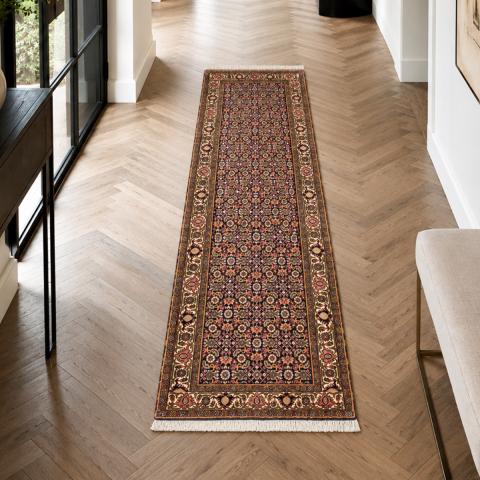 Tapis de couloir BIDJAR 5 Vert