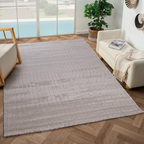 Tapis formes géométriques LYN9 E Beige