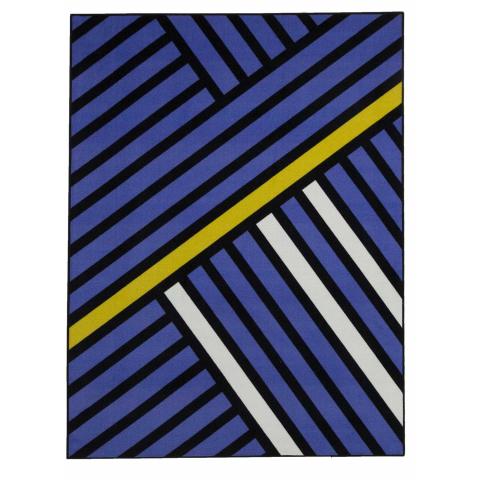 Tapis pour chambre ado TRIANGLO Violet
