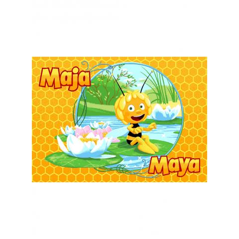 Tapis jaune MAYA D Jaune