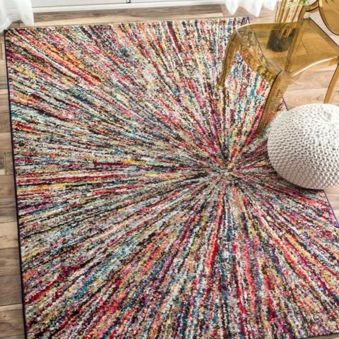 Tapis 40x60 cm LYN6 IMPACT Multicolore