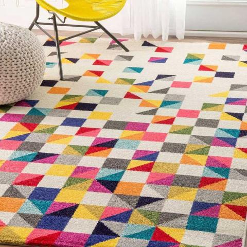 Tapis 40x60 cm LYN6 BOUTIK Multicolore