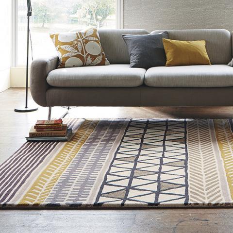 Tapis tufté RAITA Gris