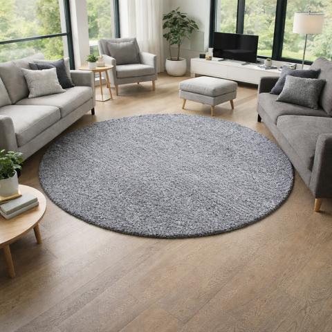 Tapis kaki UNI L Argent