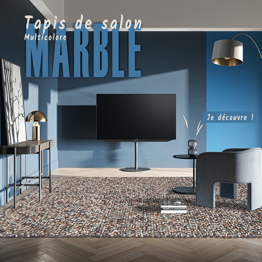 Collection tapis de salon MARBLE