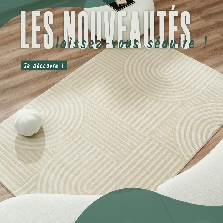 Les nouveaut&eacute;s de tapis 